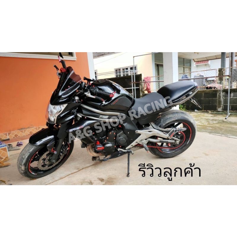 กันล้มer6n-กันล้มninja650-ตรงรุ่นงานcnc