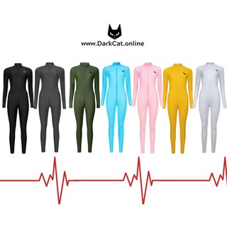 [DarkCat] Bodysuit ชุดกีฬา Sport Utility Wear รุ่น 2EASY (แบบสีล้วน)