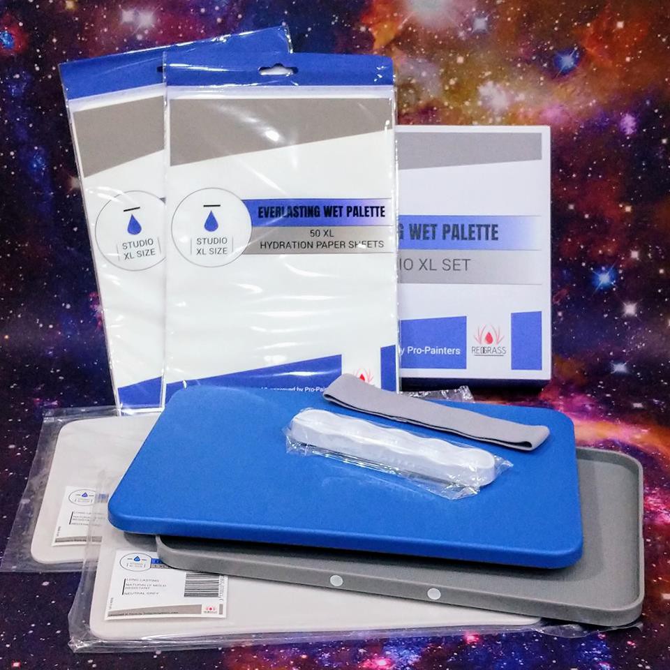 จานสี Everlasting Wet Palette Studio XL สำหรับ Miniature Painter Shopee Thailand