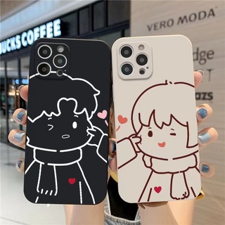 เคสนิ่ม ลายคู่รัก สําหรับ realme C35 C31 C25Y C25 C21Y C11 2021 C1 C2 5i 5s 6i 6s 5 8 6 7 pro Narzo 20 pro 30A 7i C17 8i C20 C21 XT C15 C12 C25S X50 9 pro plus MF031 เคสป้องกัน