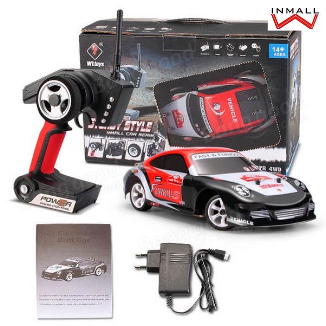 【WINMALL】WLtoys K 969 2.4 G 4 WD รถยนต์คุณภาพสูง Brushed RC Car Drift Car