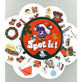 ภาพขนาดย่อของภาพหน้าปกสินค้าบอร์ดเกม การ์ดเกมของเล่น Dobble Spot it card เกมจับคู่ เกมการ์ด ของเล่นเสริมพัฒนาการ จากร้าน coriobaby บน Shopee