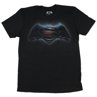 เสื้อยืดแขนสั้นลําลอง คอกลม พิมพ์ลาย Batman Vs Superman Dawn Of Justice สีพื้น พลัสไซซ์ สําหรับเล่นกีฬา ฟิตเนส