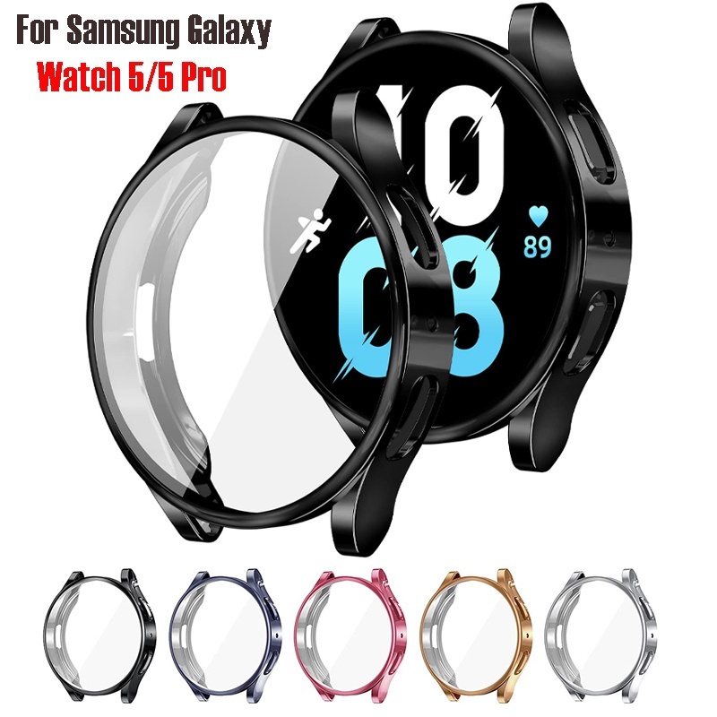 เคสนาฬิกาข้อมือ-tpu-ป้องกันรอยหน้าจอ-สําหรับ-samsung-galaxy-watch-5-40-มม-44-มม-galaxy-watch5