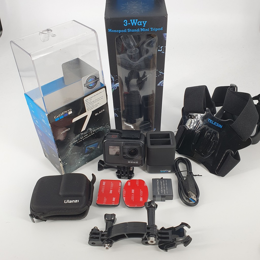 ภาพหน้าปกสินค้ากล้อง Gopro Hero 7 Black มือสอง จากร้าน items_collection บน Shopee