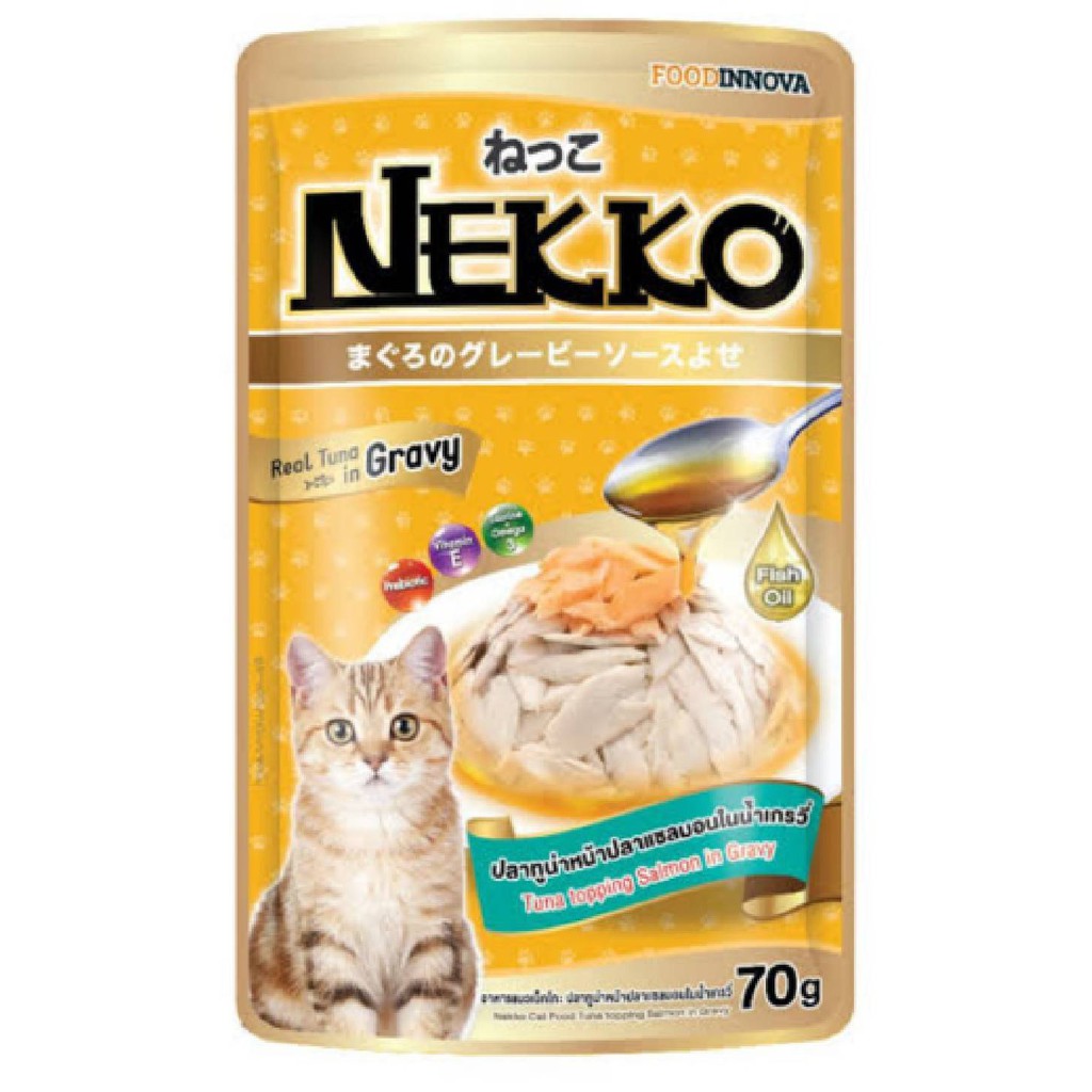 nekko-อาหารเปียกแมว-1ซอง-70-กรัม