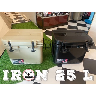 [โค้ดส่วนลดอยู่หน้าร้านจ้า] กระติก IRON 25 ลิตร เก็บความเย็นนานถึง 4-5 วัน ราคา 3690.-