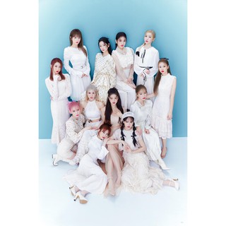 โปสเตอร์ IZ*ONE Izone ไอซ์วัน Poster Korean Girl Group เกิร์ล กรุ๊ป เกาหลี K-pop kpop รูปภาพ ของขวัญ Music ตกแต่งผนัง