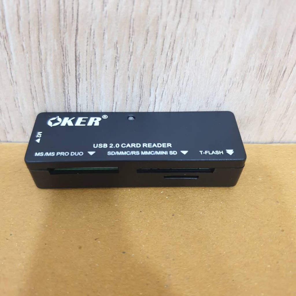 ของแท้ เครื่องอ่านการ์ด Ext Card Reader All in 1OKER C-09 USB CARDREDER ...