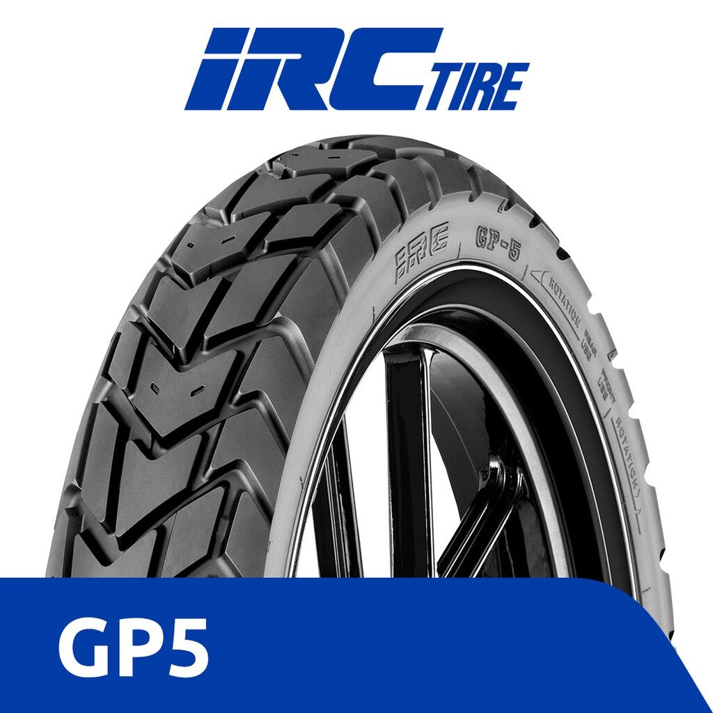 [ยางใหม่] IRC GP5 ขอบ12 ยางกึ่งวิบาก ยางมอเตอร์ไซค์ไม่ใช้ยางใน ...