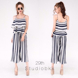 Stripe Pleat Set