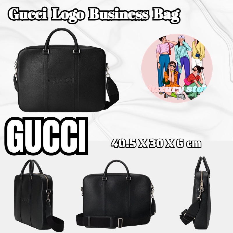 gucci-gucci-กระเป๋าทำงานลายโลโก้กุชชี่-กระเป๋าผู้หญิง-กระเป๋าสะพายข้าง-ทรงล่าสุด-ยุโรปแท้100