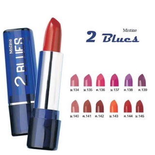 สินค้า ￼ลิปสติกมิสทินเนื้อครีมมี่ มิสทีน ทูบลูส์ ลิปสติก Mistine 2 Blues Lipstick