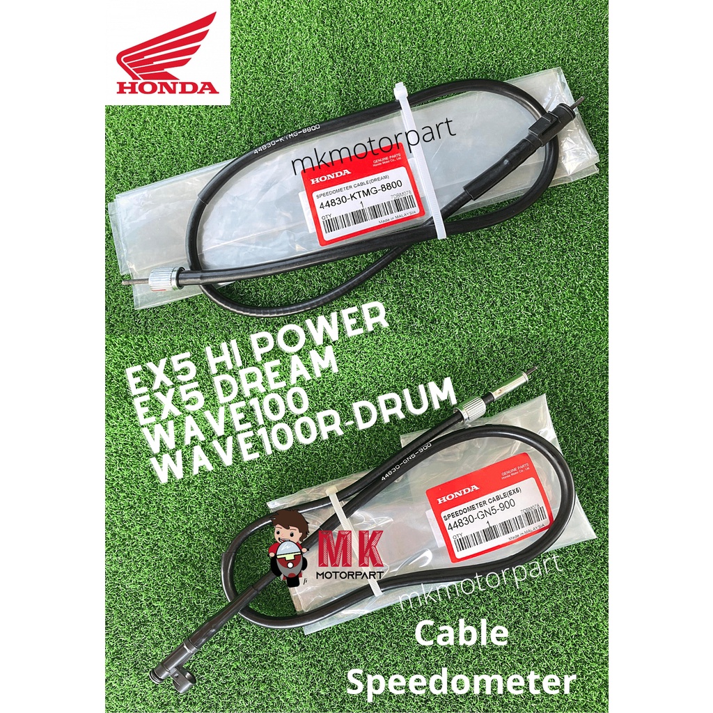 [ Bsh ] SPEEDOMETER CABLE Honda Ex5 Hi Power / WAVE100 / Ex5 DREAM