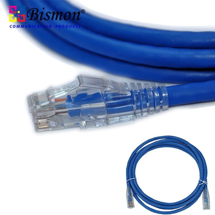 สายแลนสำเร็จรูป-utp-cat-6-patch-cord-rj45-rj45-blue-5m-bismon