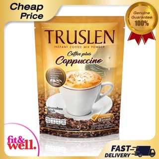กาแฟ-TRUSLEN PLUS CAPPUCCINO - ทรูสเลน คอฟฟี่ พลัส คาปูชิโน่ 8 ซอง อร่อยฟองนุ่ม(สีทอง)