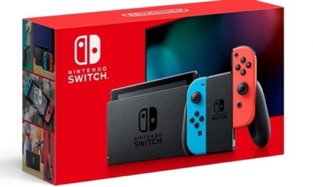 เครื่อง-nintendo-switch-สี-neon-รุ่นใหม่-แบตอึด-ประกัน-1-ปี