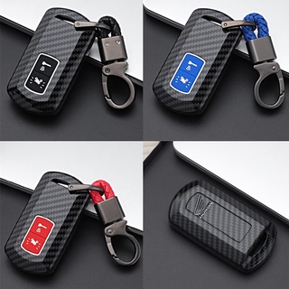 【Ready Stock】เคสกุญแจรีโมทรถมอเตอร์ไซค์คาร์บอนไฟเบอร์สําหรับ Honda Click150I/Scoopy-I 2021 5-8 วัน