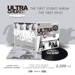 🔥🔥มือ1ซีล แผ่นเสียงไวนิล Ultra Chuadz อัลบั้ม Ultrasound ของแท้ ส่งฟรี!!
