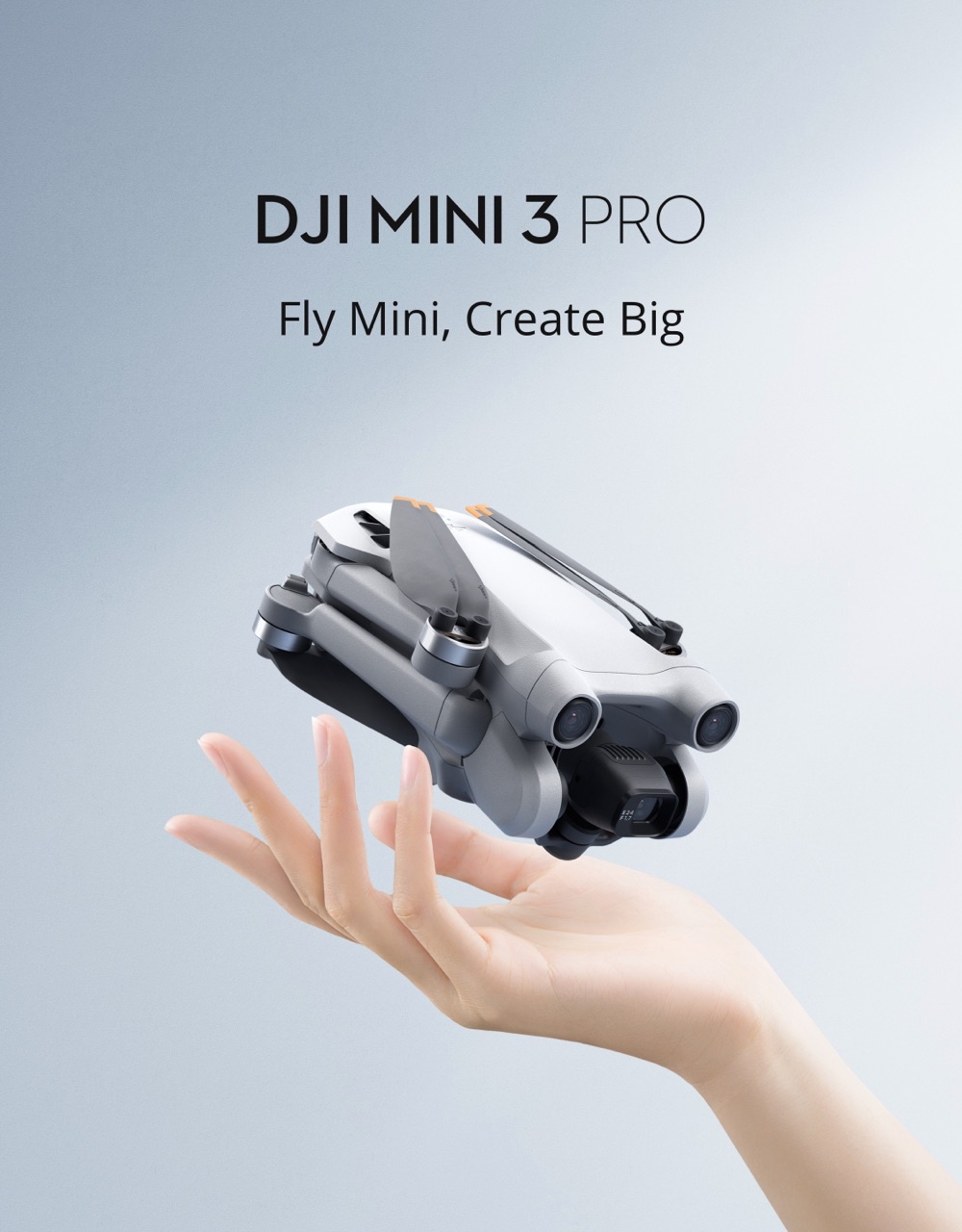 ภาพประกอบคำอธิบาย DJI MINI 3 Pro โดรนมินิกล้องขั้นสูง พับเก็บได้ น้ำหนักเบา พกพาสะดวก มาพร้อมกับเลนส์ถ่ายภาพในแนวตั้ง