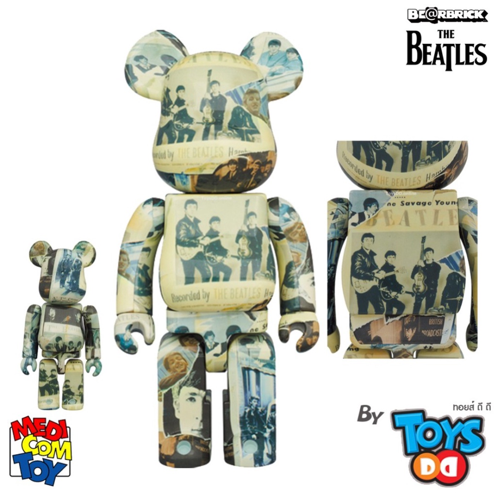 Be@rBrick The Beatles Anthology 1000%, 400% + 100% | Shopee Be@rBrick The Beatles Anthology 1000%, 400% + 100% | Shopee
