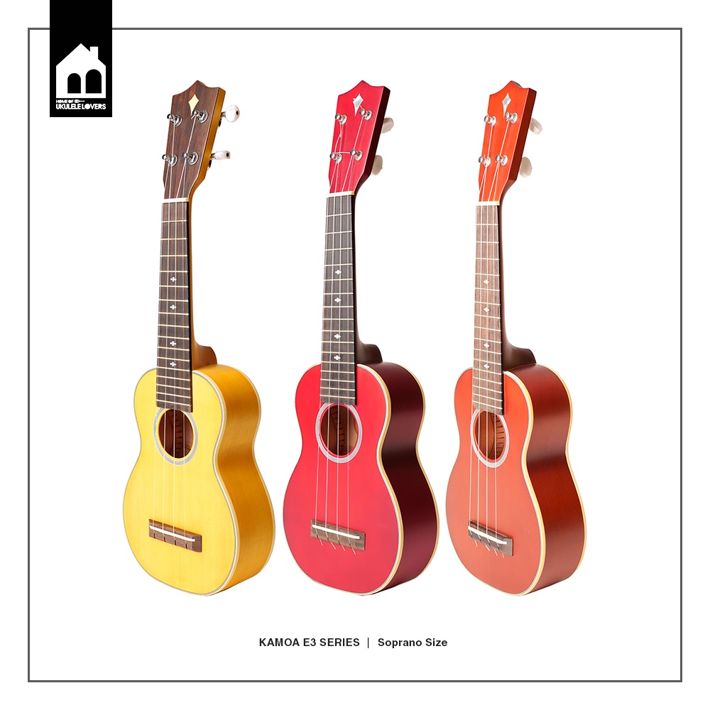 kamoa-ukulele-e3-soprano-อูคูเลเล่ไม้แท้ทั้งตัว-ยี่ห้อคามัว-ไซซ์โซพราโน่