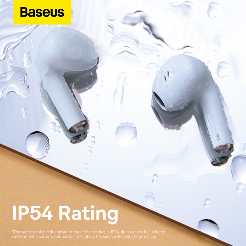 baseus-w15-tws-หูฟังบลูทูธไร้สาย-5-2-ip54-กันน้ำ-ใส่สบาย-สําหรับ-android-phone