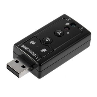 ภาพขนาดย่อของภาพหน้าปกสินค้าUSB 2.0 3D Virtual 12Mbps External 7.1 Channel Audio Sound Card Adapter จากร้าน fmol. บน Shopee ภาพที่ 3