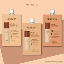 merrezca-skin-up-liquid-foundation-spf-50-pa-เมอเรซก้า-สกินอัพ-ลิควิดฟาวเดชั่น-สีไลท์-เบจ-แบบซองขนาด-5-ml