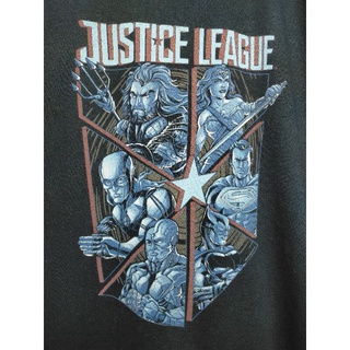 เสื้อยืด มือสอง ลายการ์ตูน Justice League อก 44 ยาว 28