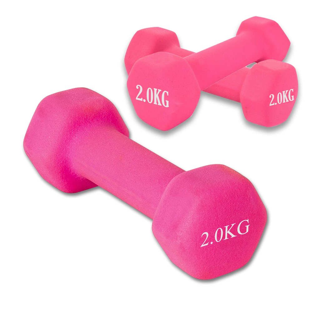 ภาพสินค้าดัมเบล Dumbbells สำหรับลดไขมันต้นแขน ออกกำลังกาย ฟิตเนส 2 Kg. 1 ชิ้น จากร้าน melon.store88 บน Shopee ภาพที่ 2