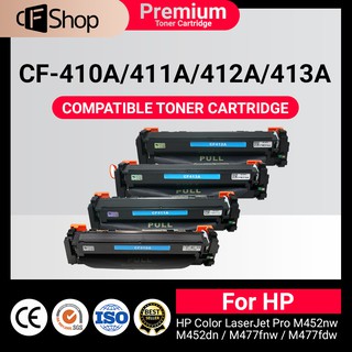 CF410A/CF-410A/HP410A/HP-410A ใช้สำหรับรุ่นเครื่องปริ้น HP Color LaserJet M450/M452DN/M452DW/M452NW/M477FDW/M477FNW/