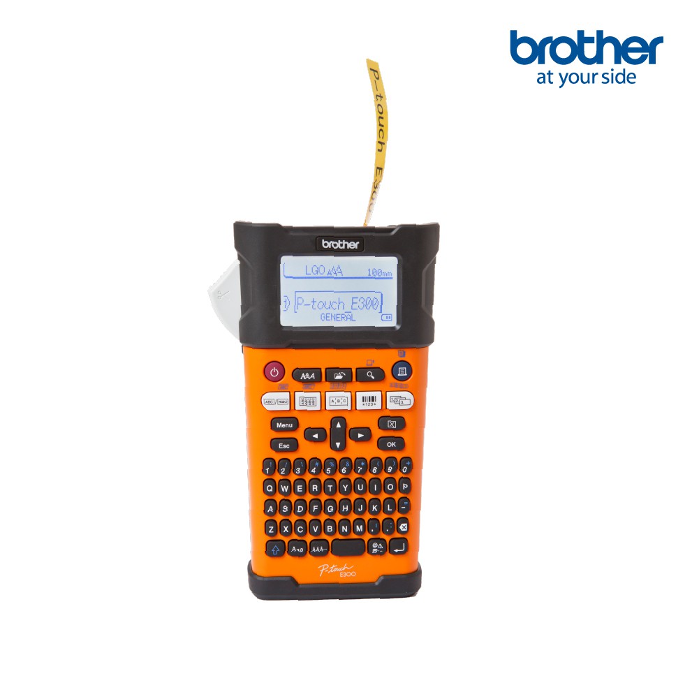 brother-label-printer-p-touch-pt-e300vp-เครื่องพิมพ์ฉลาก-สติ๊กเกอร์-บาร์โค๊ด-รับประกัน-1-ปี