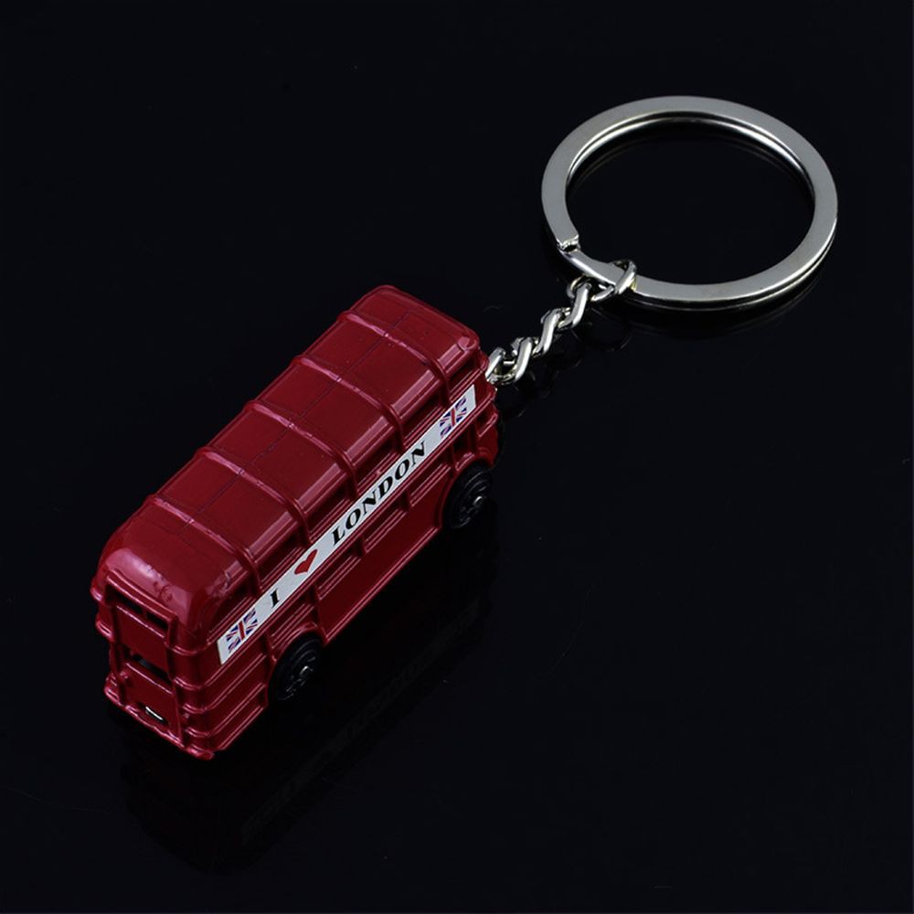 ภาพสินค้าพวงกุญแจรูปรถบัสสีแดง จากร้าน boloni.th บน Shopee ภาพที่ 1