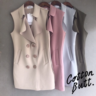 Sleeveless Korea Blazer