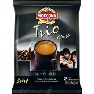 Moccona Trio Instant Coffee Classic Powder Size 486 g.