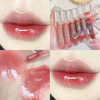 GellaS ลิปสติกลิปกลอสเนื้อMatte ติดนานกันน้ํา 6สี