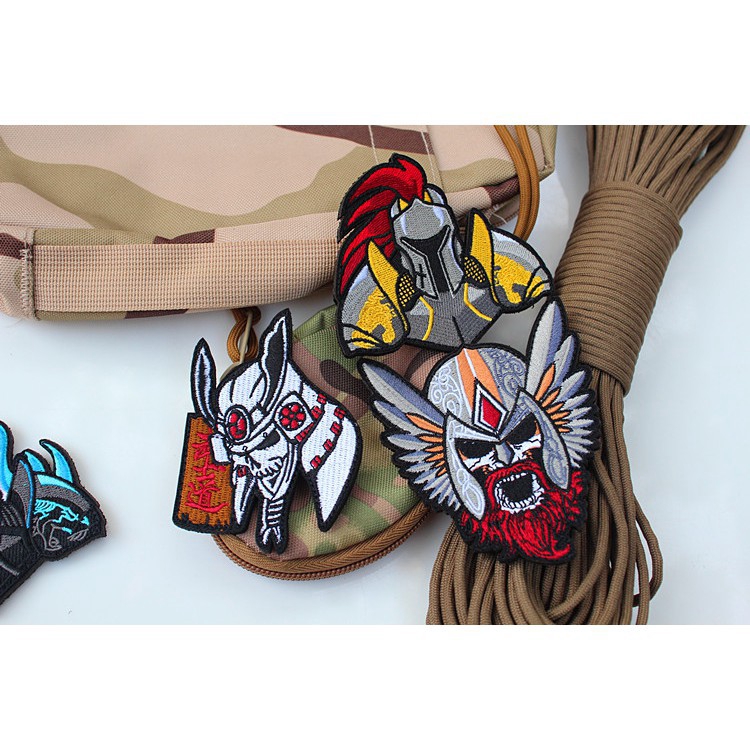 japanese-bushido-ninja-warrior-sword-kabuki-japan-samurai-armour-warrior-embroidery-patches-military-badge
