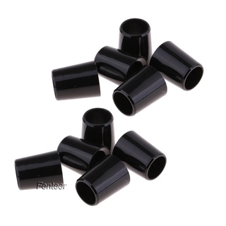 [FENTEER] 10 Pack .370 Black Golf Ferrules Ends for Irons Wood Shafts Club Accessories
