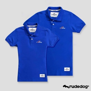 Rudedog เสื้อโปโลสีน้ำเงิน รุ่น Flashing (ราคาต่อตัว)
