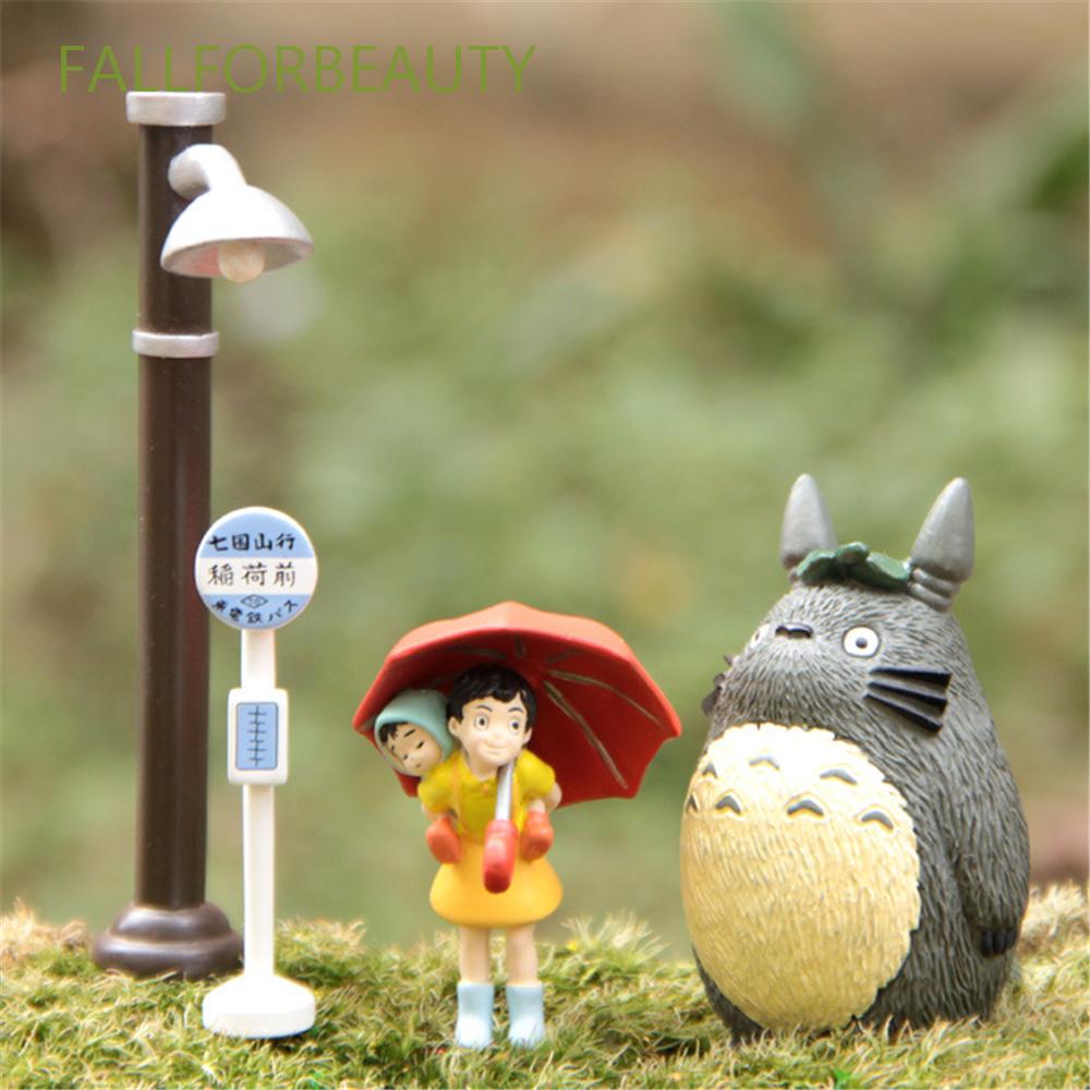 ภาพหน้าปกสินค้าFallforbeauty โมเดลตุ๊กตาจิ๋วตุ๊กตา My Neighbor Totoro 5 ชิ้น