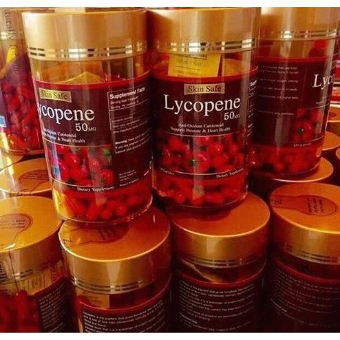 ภาพหน้าปกสินค้าแบ่งขายขนาด 30 เม็ด Skin Safe Lycopen 50 Mg Lycopene 50 Mg มะเขือเทศสกัดเย็น ลดสิวผิวขาวอมชมพู จากร้าน grapeseedhealth บน Shopee