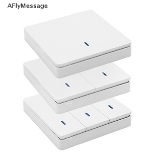 Afm 433MHz RF สวิตช์รีโมตคอนโทรลไร้สาย 86 ประเภท แผงสวิตช์ส่งสัญญาณ