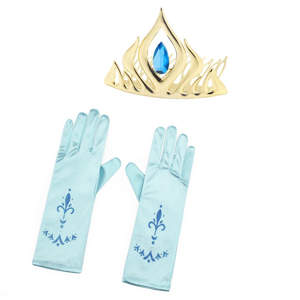 ภาพหน้าปกสินค้าอุปกรณ์สำหรับชุดคอสเพลย์ มงกุฎเจ้าหญิง ถุงมือ