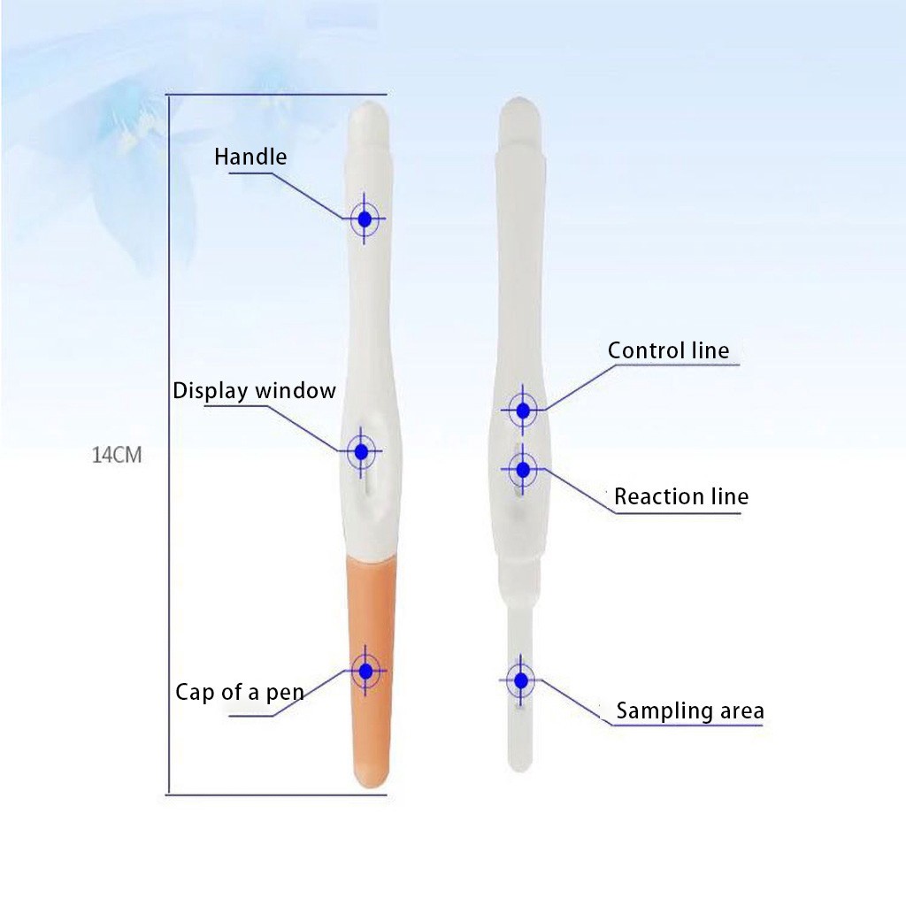 อุปกรณ์ทดสอบการตั้งครรภ์-แบบปากกา