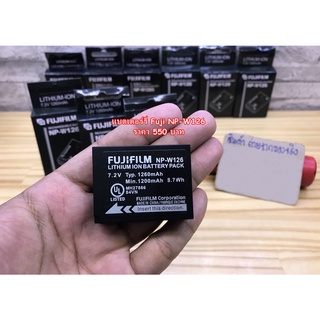 แบตเตอรี่ Fuji XM1 XA1 XA2 XA3 XA5 XA10 XE1 XE2 XE2s XE3 XT10 XT20 XT100 รุ่น NP-W126 (1260 mAh Li-ion)