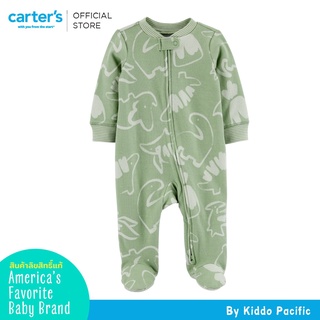 CarterS Sleepsuit 1Pc Green-Dino L8 คาร์เตอร์เสื้อผ้าเซท ชุดหมี
