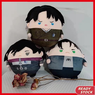 ตุ๊กตาอนิเมะผ่าพิภพไททัน EREN MIKASA Levi·Ackerman ของขวัญวันเกิด ของเล่นสําหรับเด็ก