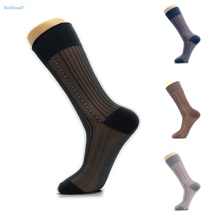 ภาพหน้าปกสินค้า【HODRD】Men\\\'s Socks Formal Workwear Nylon Spandex See Through Silk Sheer Socks【Fashion Woman Men】 ที่เกี่ยวข้อง