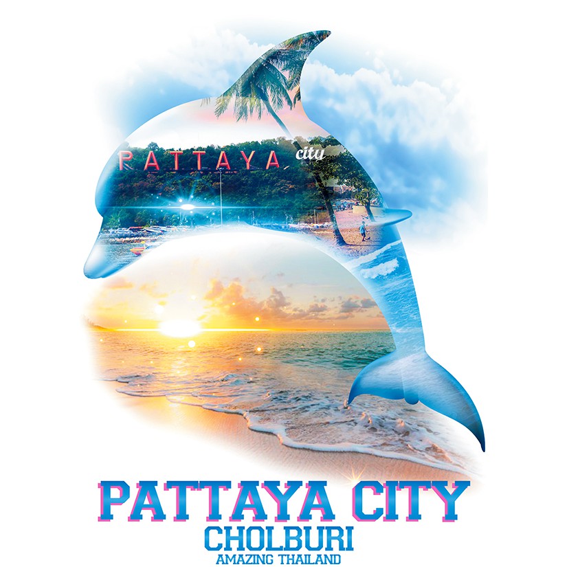 เสื้อยืด-pattaya-city-เสื้อยืดจังหวัดชลบุรี-พัทยา-เมือง-ไทยแลนด์-thailand